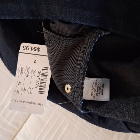 Christopher & Banks Pull On Jeans 8 Signature Slimming Modern Fit Narrow Boot - Picture 7 of 9